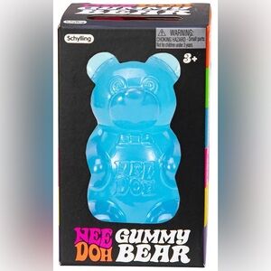 Needoh Gummy Bear Blue Squishy